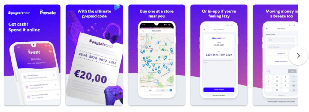 Paysafecard mobіle app pour Androіd et іOS